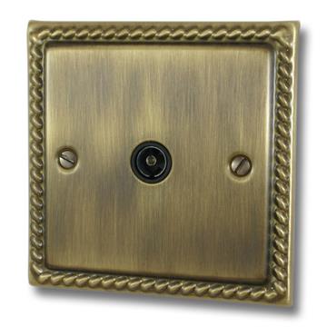 Double Pattress Box, Surface Mounted, Solid Brass — A&H Brass