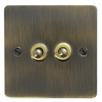 Toggle Switch - Brass Plated