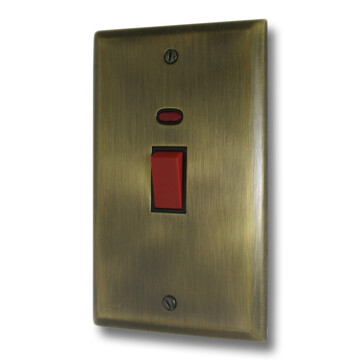 Spectrum Antique Brass Vertical Cooker Switch