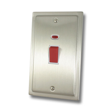 Satin Nickel Cooker Switch (4