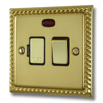 Georgian Switched Fused Spur With Neon