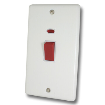 CONTOUR WHITE VERTICAL COOKER SWITCH