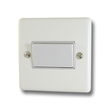White Fan Isolator Switch