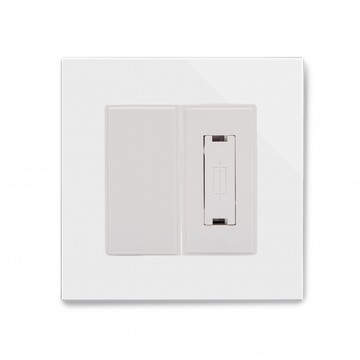 04321 Retrotouch Crystal Un switched Fused Spur Front