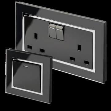Black Sockets and Switches from Socket Store