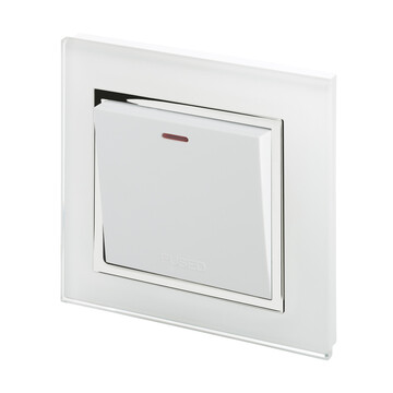 01760 Retrotouch Crystal 13A Switched Fuse Spur CT White Angle WEB