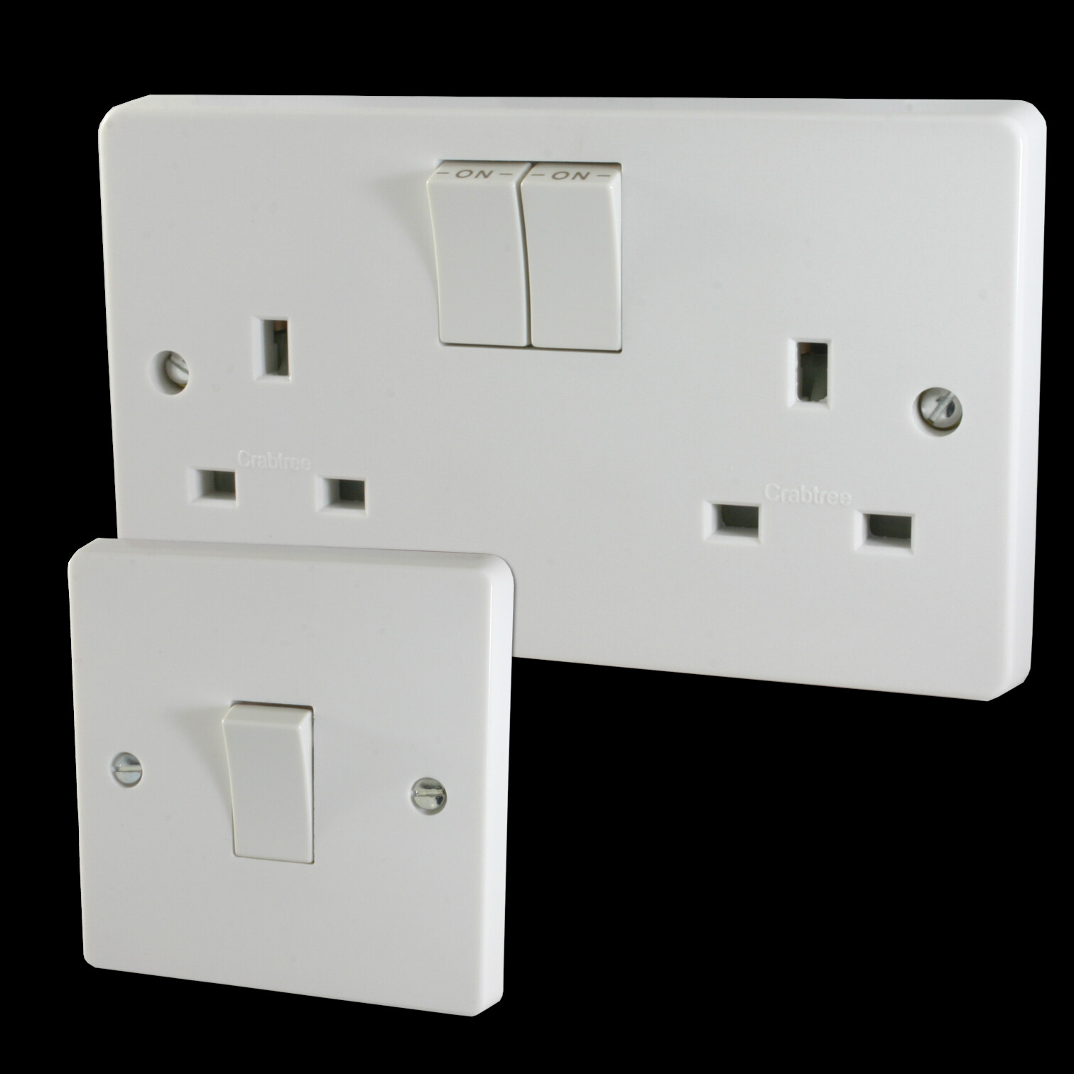 Switich Socket White Sockets and Switches from Socket Store
