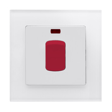 RETROTOUCH WHITE SINGLE COOKER SWITCH