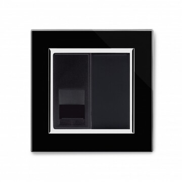04083 Retrotouch Crystal BT Dual socket Black CT