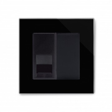 04084 Retrotouch Crystal BT Single socket Black PG