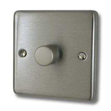 Brushed Steel LED Dimmers