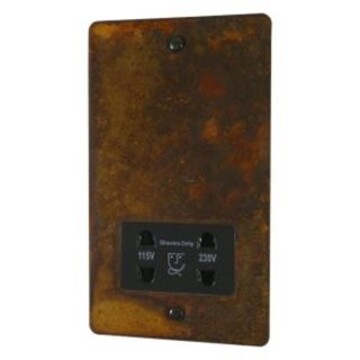 Rustic Shaver Sockets