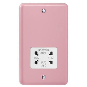 Coloured Shaver Sockets