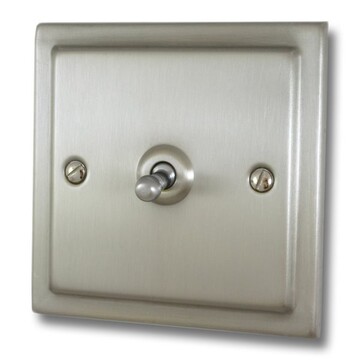 Satin Nickel Dolly Switches
