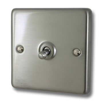 Brushed Steel Dolly Switches
