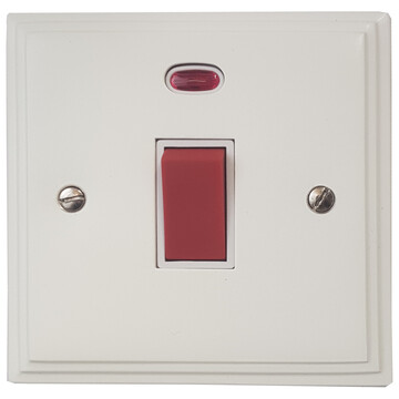 Cast Matt White Single Cooker Switch