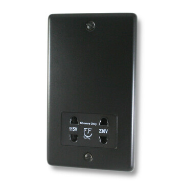 Flat Plate Shaver Sockets