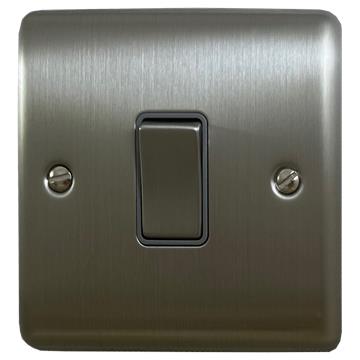 Brushed Steel Intermediate Switch