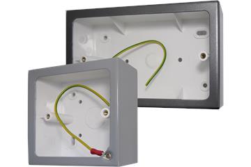 Grey Pattress Boxes