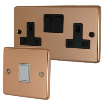 Contour Copper Sockets and Switches