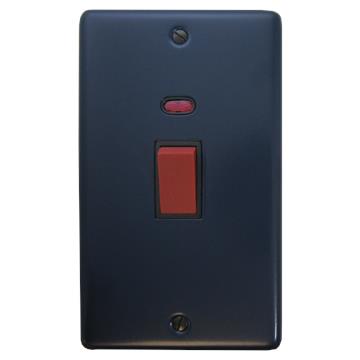 Contour Blue Vertical Cooker Switch