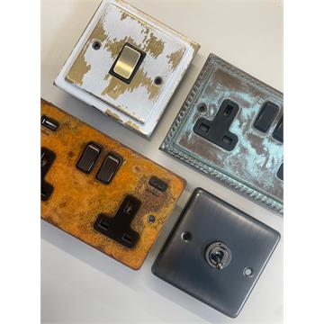 Rustic Sockets and Switches