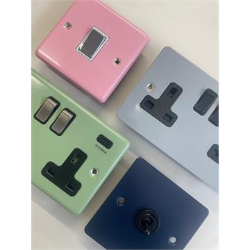 Colour Sockets and Switches