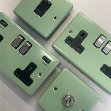 Contour Sage Green from G&H Electrical Accessories