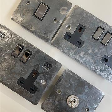 Rustic Silver from G&H Electrical Accessories