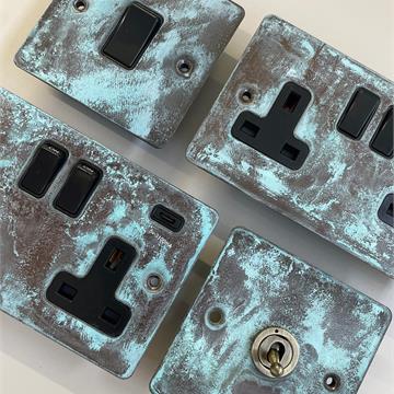 Flat Verdigris from G&H Electrical Accessories