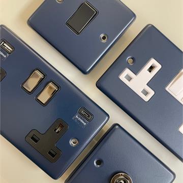 Contour Blue from G&H Electrical Accessories