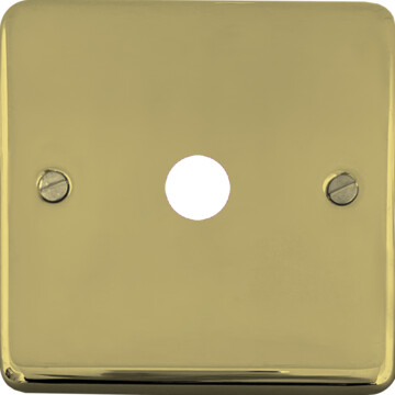 contour polished brass toggle grid plate (1 gang) front fc0825