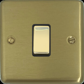 Satin Brass Intermediate Switch (Brass Switch)