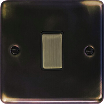 contour aged brass intermediate switch (metal switch) front fc0825