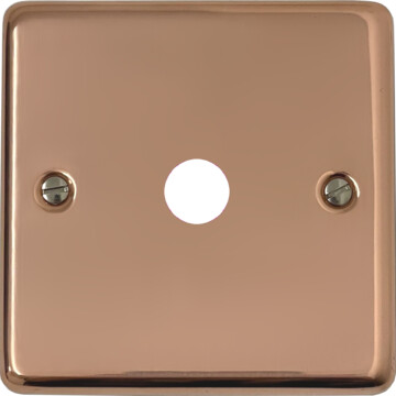 contour copper toggle grid plate (1 gang) front fc0825