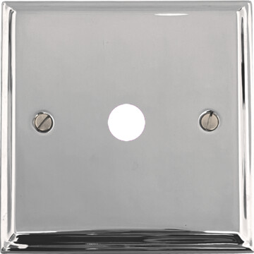 deco polished chrome toggle grid plate (1 gang) front fc0825