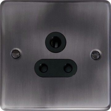 contour slate effect 5a 3 pin socket front fc0825