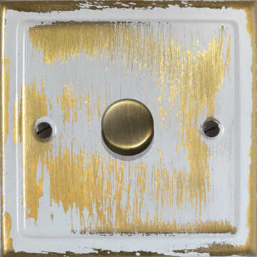 trimline dover bronze led dimmer (1 gang) front fc0825