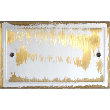 trimline dover bronze double blank plate front fc0825