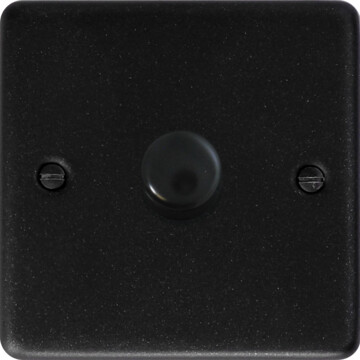 contour graphite led dimmer (1 gang) front fc0825