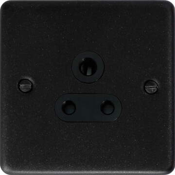 contour graphite 5a 3 pin socket front fc0825