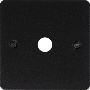 flat graphite toggle grid plate (1 gang) front fc0825