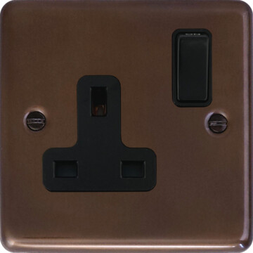 contour medium bronze single socket front fc0825
