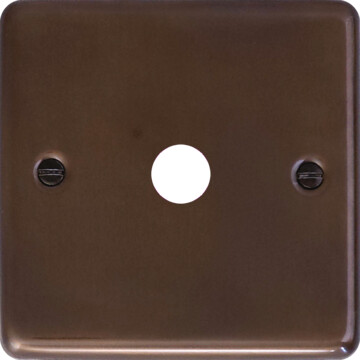 contour medium bronze toggle grid plate (1 gang) front fc0825