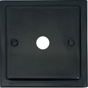 trimline black bronze toggle grid plate (1 gang) front fc0825