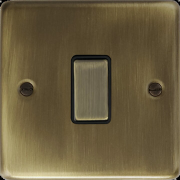 Antique Brass Intermediate Switch (1 Gang/Antique Brass Switch)