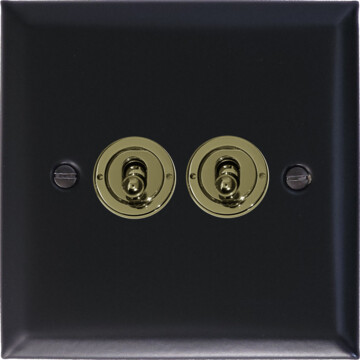 Black Toggle Light Switches