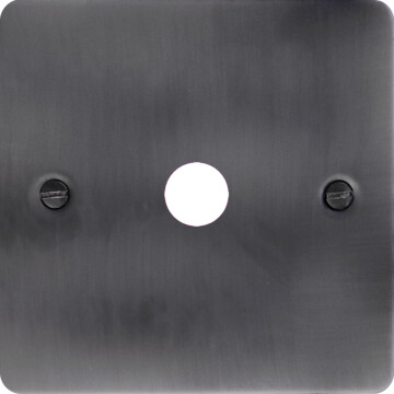 Flat Slate Effect Toggle Grid Plate (1 Gang)