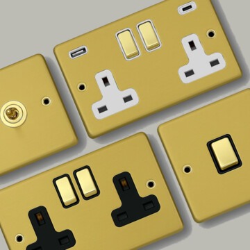 Contour Satin Brass