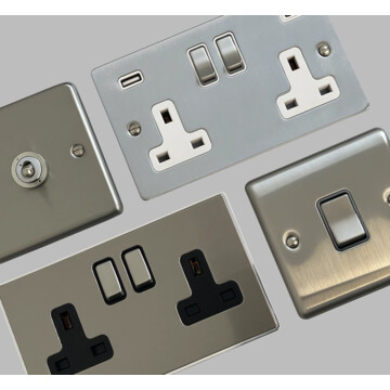 Brushed Steel Sockets